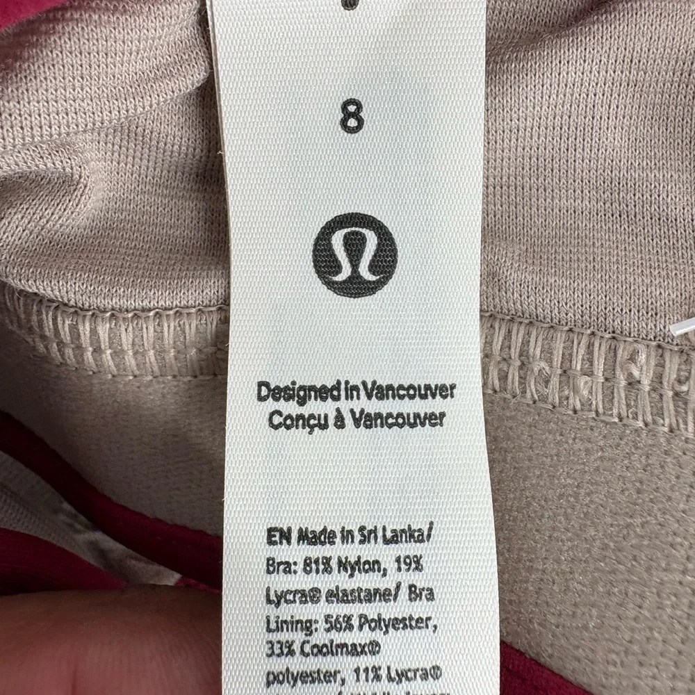 Lululemon Flow Y Wrap-Front High-Neck Bra
